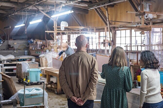 Gilded Washi Tapestry Making and Paper factory tour in Uchiko - The Sum Up