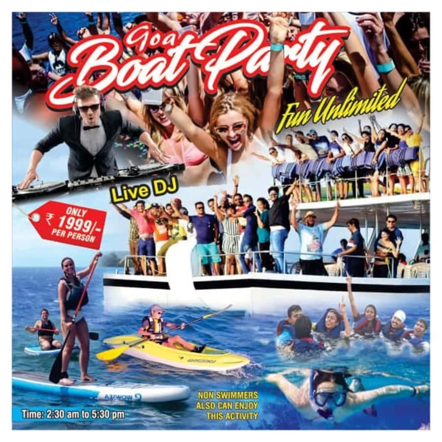 Goa: Mandovi River Cruise with Lunch and Watersports - Detailed Breakdown of the Itinerary