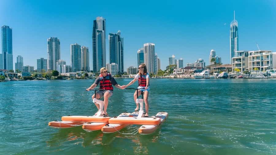 Gold Coast: Surfers Paradise Waterbike Experience - The Scenic Waterway Ride