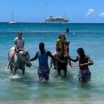 Gros Islet Village Horseback Riding run with Dore's riding Stable - The Scenic Trail and Local Highlights