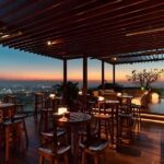 GuangZhou: 70 Floor RoofTop openair Bar, Sunset & Light Show - The Experience: Sunset and Light Show Highlights