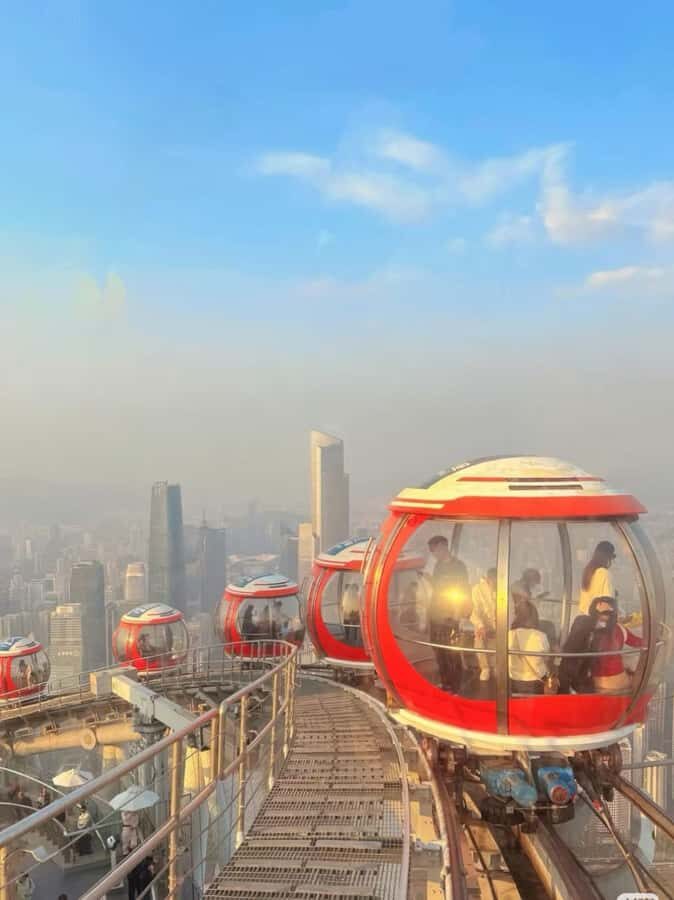 Guangzhou: Canton Tower 460-Meter Sky Wheel - Peak of World - The Open-Air Ferris Wheel Experience