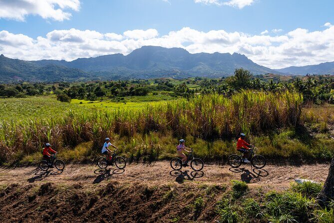 Guided E-bike Tour - The Route and Stops: An Authentic Fijian Experience