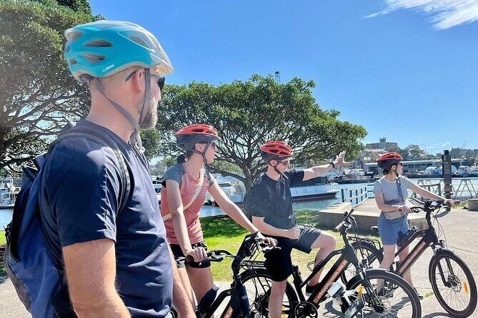 Guided Electric Bike Tour of Sydney with Bluetooth helmets - What to Expect from the Itinerary