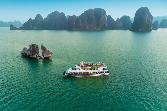 Ha Long Bay Day Cruise from Hanoi-Buffet, Kayak and Sunset Party - Whats Included and What’s Not