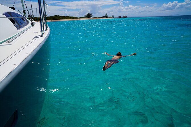 Half Day Sail to Lime Out St. Thomas with Gourmet Tacos - Snorkeling and Water-Based Reprieve
