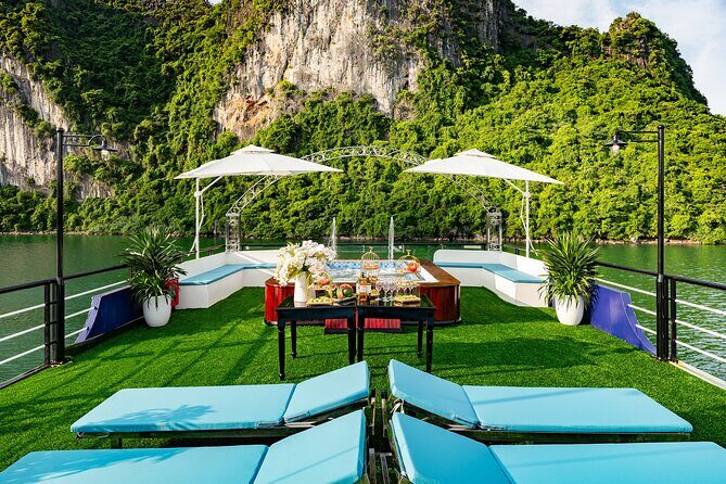 Halong 5star Cruise Day Trip: Buffet Lunch, Jacuzzi & Kayaking - Detailed Breakdown of the Itinerary