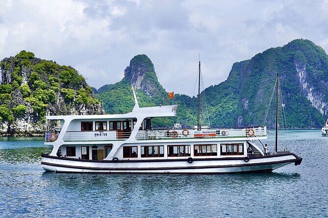 Halong Bay and Cave Full-Day Cruise,Lunch,Island,Beach from Hanoi - Exploring the Itinerary in Detail