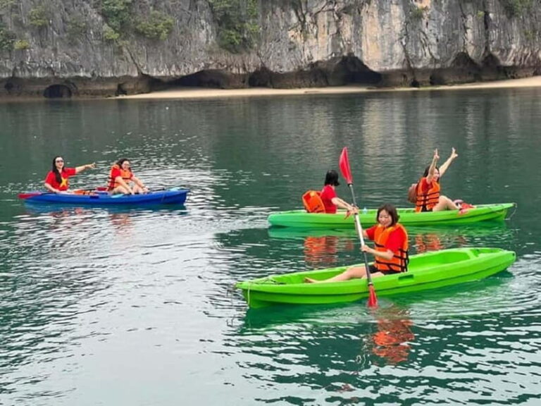 Halong Bay: Full-Day Cruise with Swimming, Meal and Kayaking - How the Tour Unfolds: A Full Breakdown