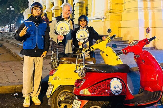 Hanoi After Dark Vespa Tour (4 hours): Street Food & Night Vibes - Good To Know