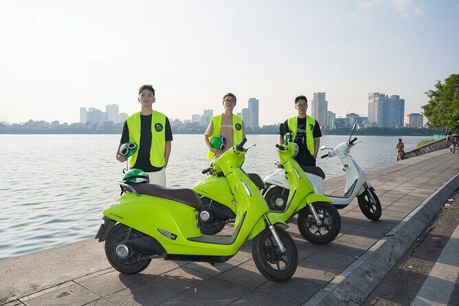 Hanoi Electric Scooter City Tour Train Street and Local Life - The Sum Up