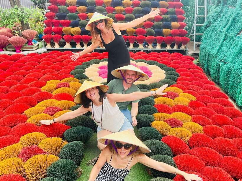 Hanoi: Incense Village, Conical Hat & Lacquer Artisan Tour - The Full Day: More Villages and Cultural Immersion