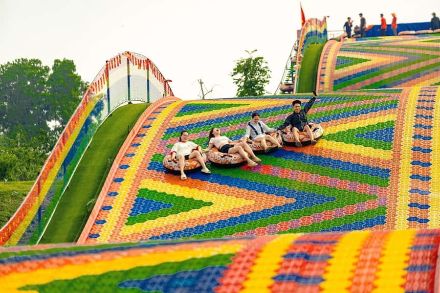 Hanoi: Rainbow Slide & Horse Riding  Small Group Half-day - A Closer Look at the Experience