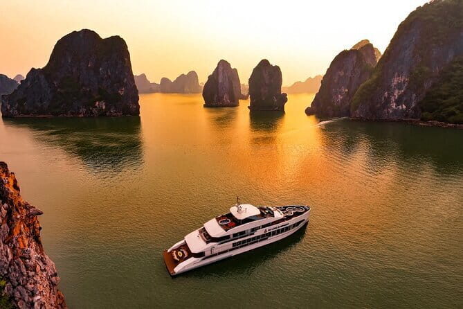 Hanoi to Halong Bay: Symphony 5-Star Cruise with Jacuzzi & Buffet - The Sum Up