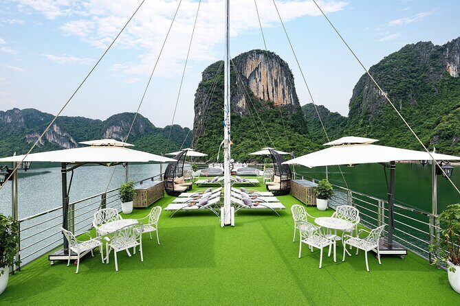 Hercules Premium/Luxury Cruise - Halong Bay Day Tour with 6 hours - Food and Amenities