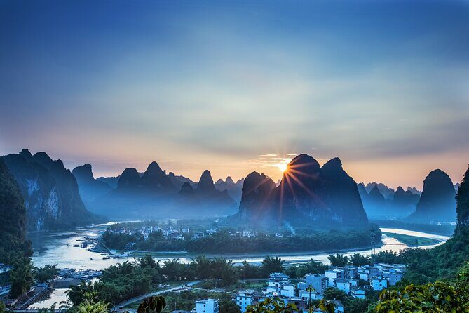 Highlights from Guilin to Yangshuo Full Day Private Tour - The Peaceful Li River Bamboo Rafting Experience