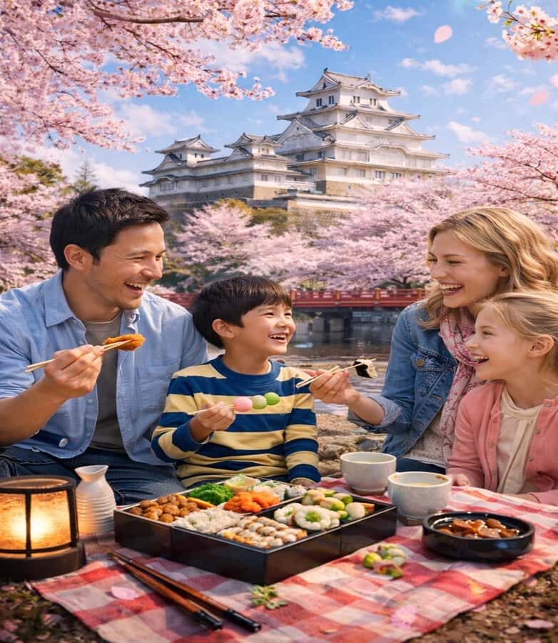 Himeji: Cherry Blossom Picnic Tour with Food & Drinks - Guided Tour of Himeji Castle and Surroundings