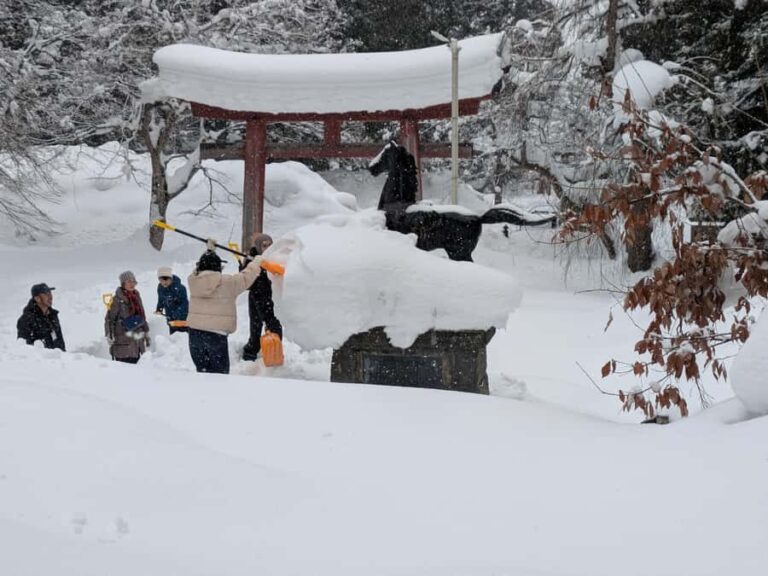 Hirosaki: Shrine Snow Shoveling Experience with Lunch - What You Can Expect from the Tour