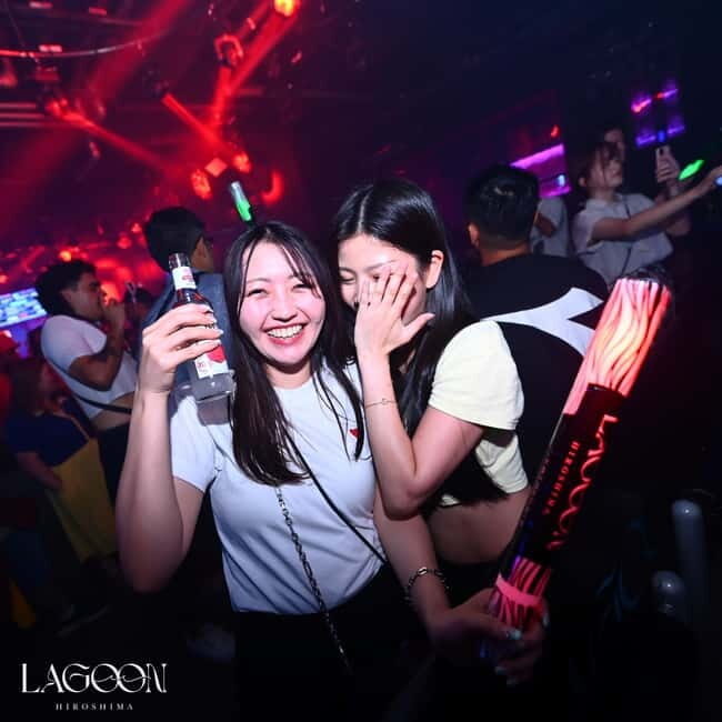 Hiroshima: LAGOON Nightclub Admission Ticket(For Foreign) - FAQ