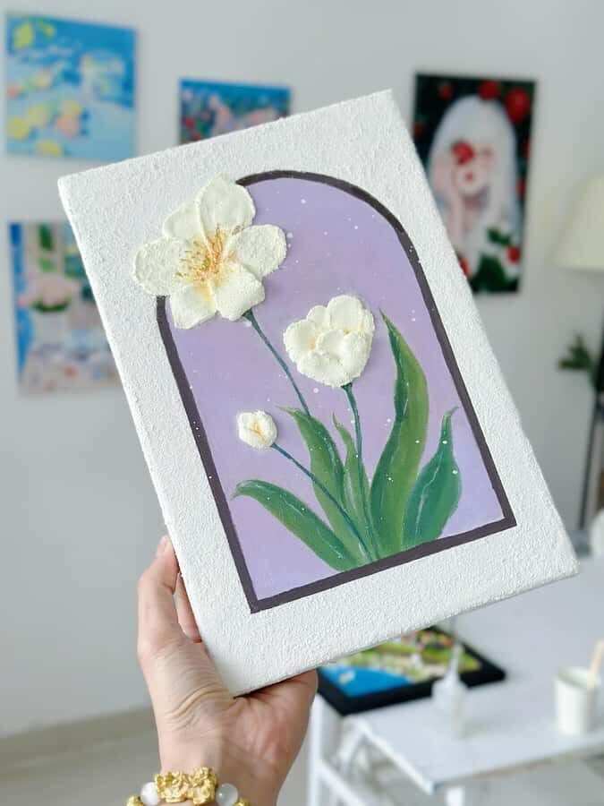 Ho Chi Minh City: 3D Textured Art Workshop - Creating Your Unique 3D Relief