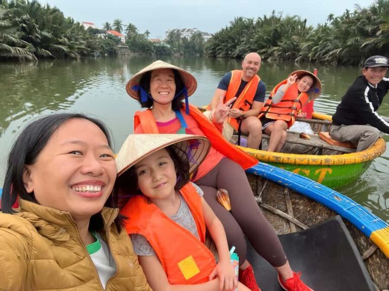 Hoi An basket boat & cooking class at Organic Farm - Practical Details