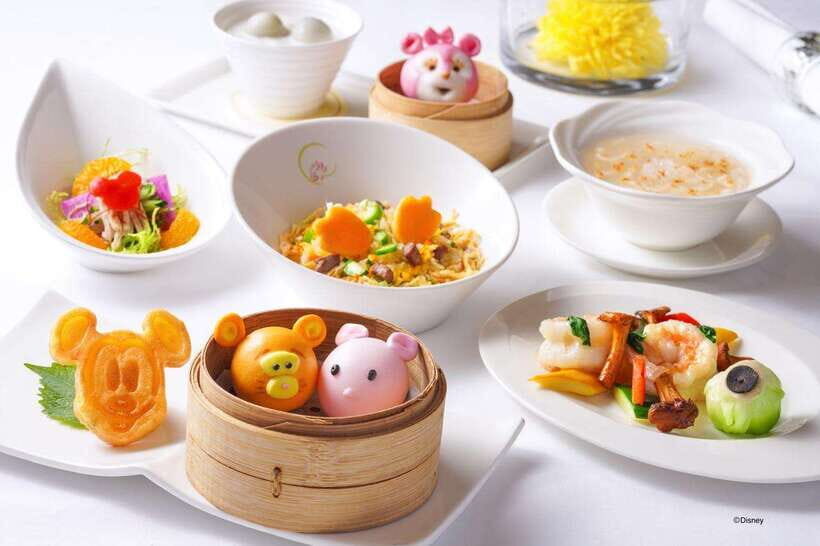 Hong Kong Disneyland Hotel: Disney Friends Dim Sum Lunch Set - The Food and Its Value