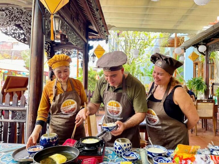 Hue City: Cyclo, Market Tour & Cooking Class at Madam Thu - Practical Details & Value