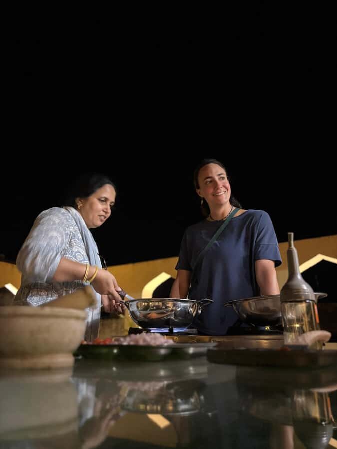 Jaipur: Amer Fort Rooftop Cooking Class with Dinner - Detailed Breakdown of the Experience