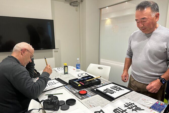 Japanese Calligraphy Experience at Shibuya - The Sum Up
