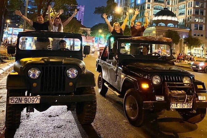 Jeep Tour Saigon By Night : FRESH SEAFOOD, STREET FOOD & SKY BAR - Authenticity and Authentic Experiences