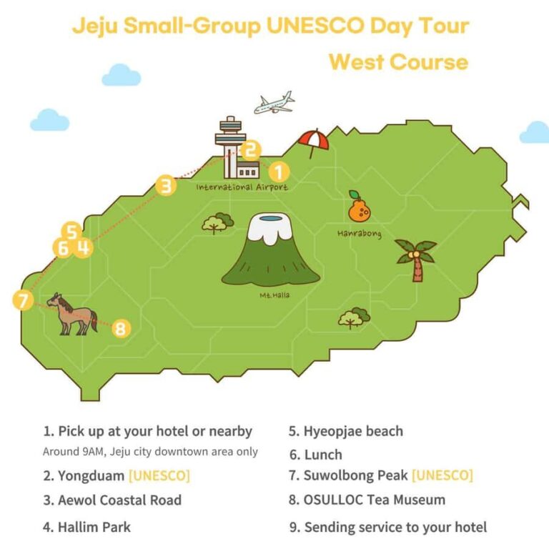 Jeju: Premium Small Group UNESCO Day Tour - West Coast - Exploring Jeju’s Natural and Cultural Highlights