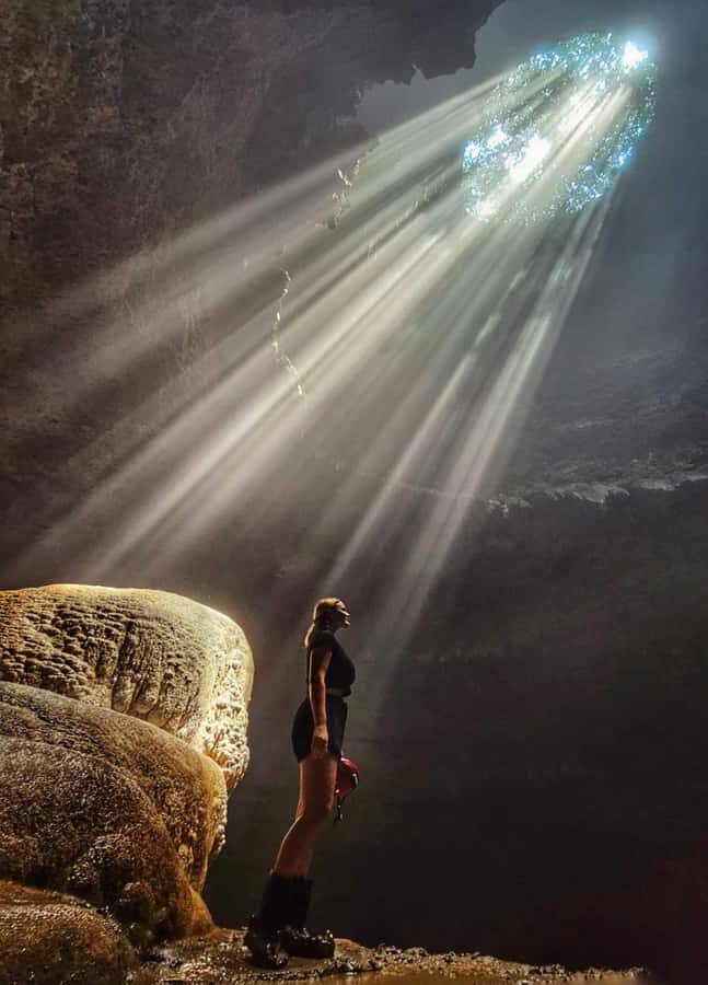 Jomblang Cave & Cycling at Plaosan Temple and green plants - In-Depth Breakdown of the Itinerary