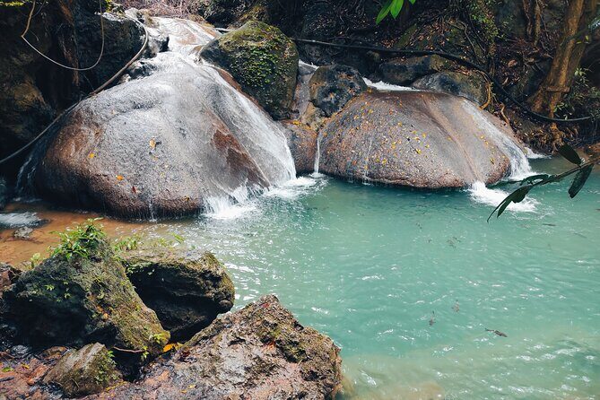 Kanchanaburi Tour: Erawan Waterfall and Death Railway - The Dramatic Tham Krasae Bridge and Scenic Train Ride