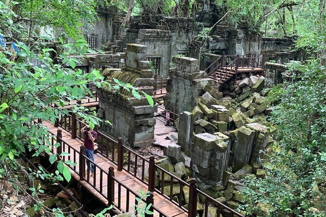 Kbal Spean, Banteay Srei, Beng Melea & Rolous temples Tour - A Deep Dive into the Cambodia Day Tour