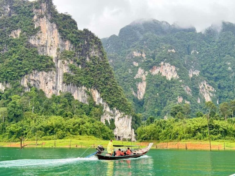 Khao Sok : One day lake trip with Diamond Cave - An In-Depth Look at the Khao Sok Lake Trip