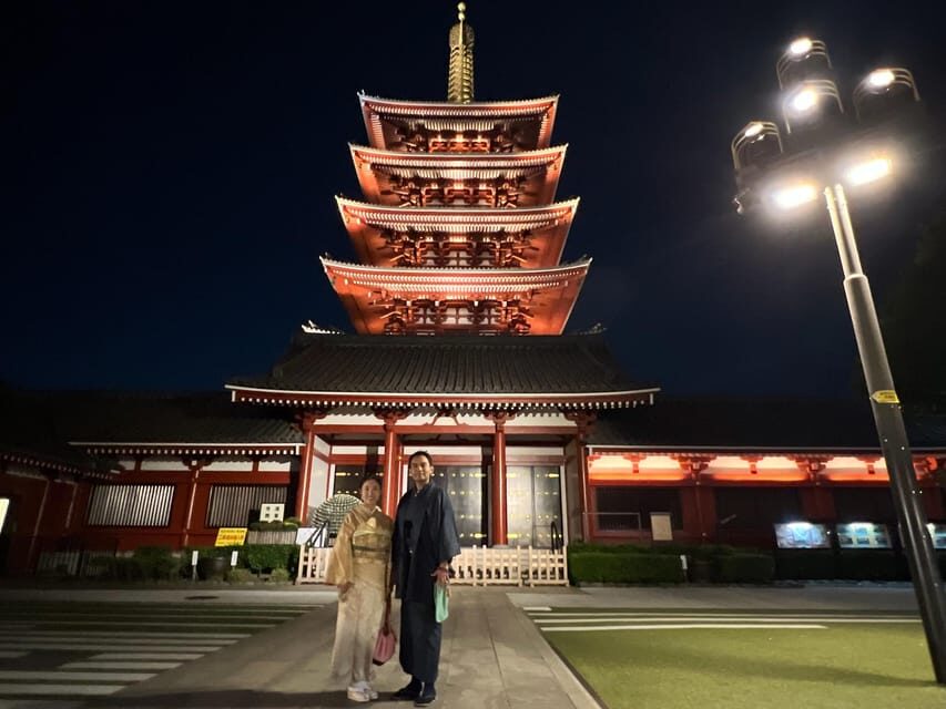 Kimono and Japanese food at Asakusa Night - The Value of the Experience