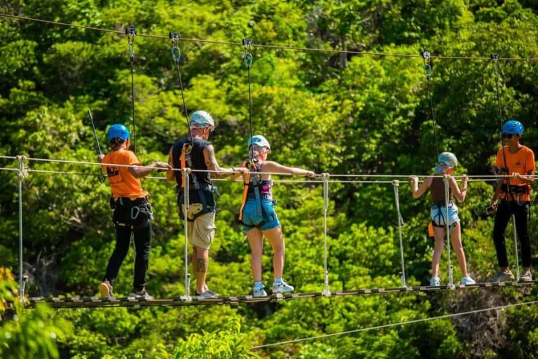 Ko Pha Ngan: Zipline Adventure - Sky Bike & Waterfall Views - The Sky Bike Experience: Pedaling in the Sky