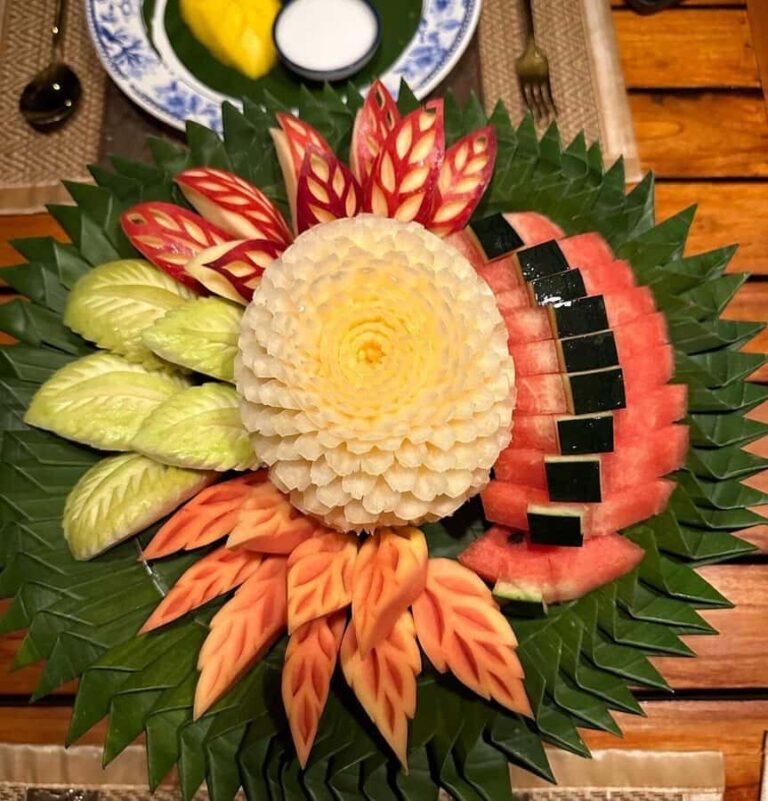 Koh Lanta: Thai Fruit and Vegetable Carving Class - The Itinerary in Detail