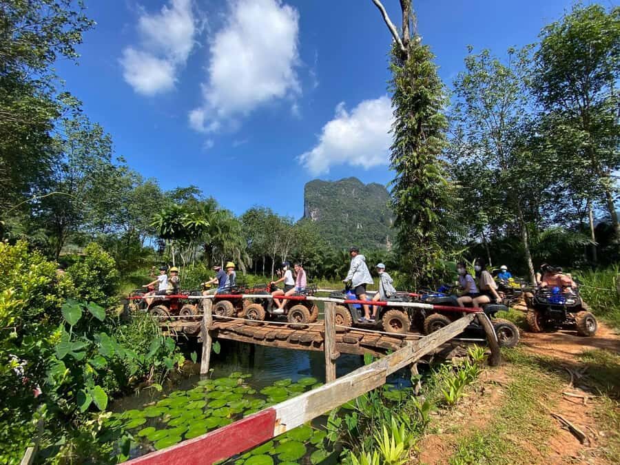 Krabi: ATV Jungle Bash & Kayak Odyssey in Din Daeng Mangrove - Exploring the Itinerary in Detail