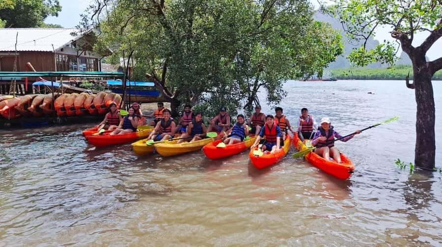Krabi: Half-Day Kayaking Adventure at Ao Thalane - The Itinerary in Detail