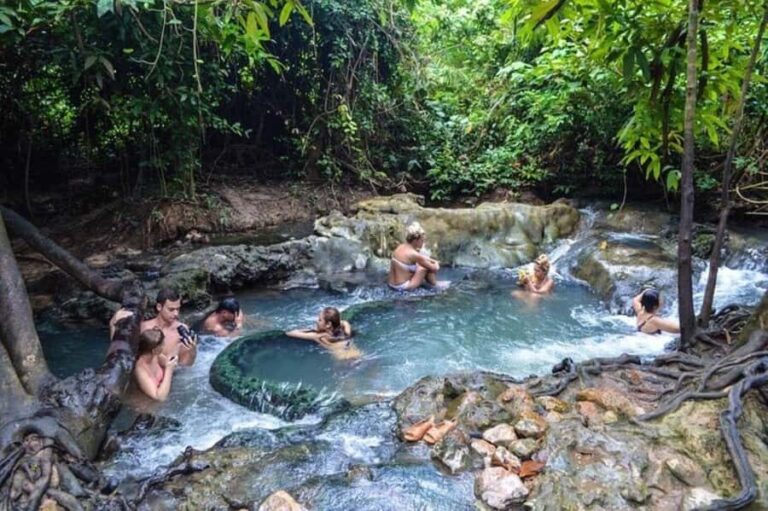 Krabi: Hot Springs, Emerald Pool and Tiger Cave Temple Tour - Refreshing Escape: The Emerald Pool