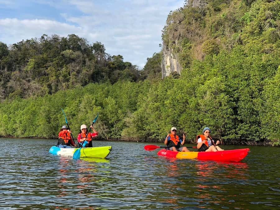 Krabi: Kayaking, Bat Cave, and Hot Springs Day Tour - Discovering the Natural Wonders of Krabi
