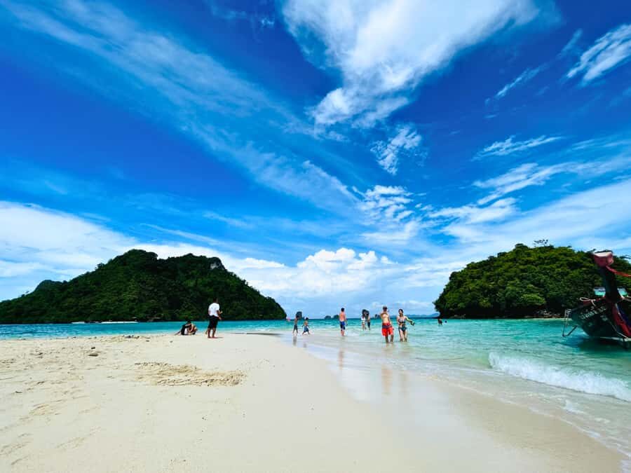 Krabi: Private 4 Islands Longtail Boat Tour With Cave Visit - The Itinerary in Detail