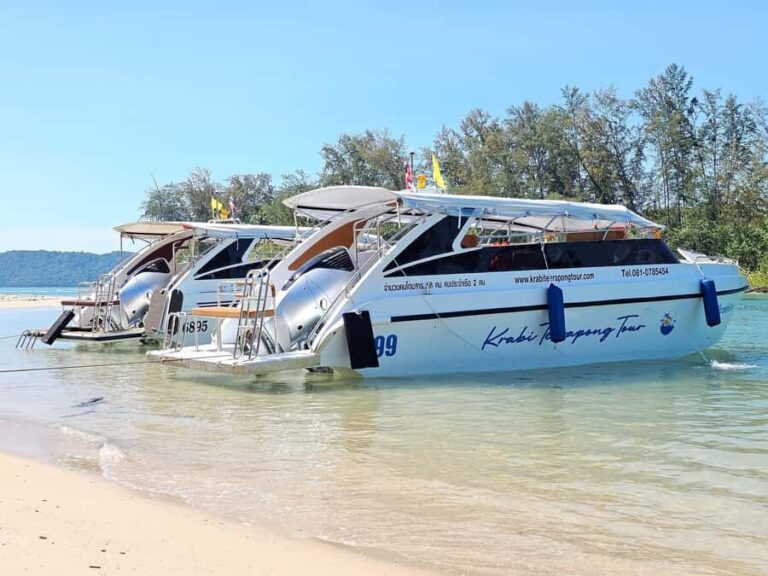 Krabi: Private Speedboat 4 island - Analyzing the Value