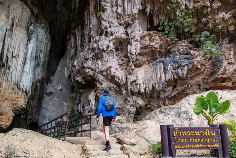 Krabi: Railay Beach and Caves Half Day Tour from Ao Nang - Transportation & Group Details