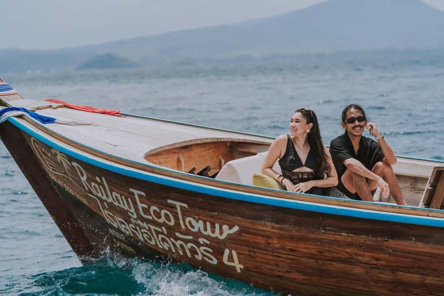 Krabi: Sightseeing Sunset Tour by Luxury Longtail Boat - Breakdown of the Itinerary