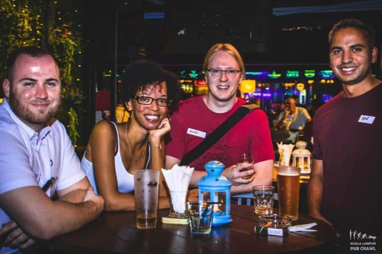 Kuala Lumpur: Nightlife Pub Crawl 3 Venues & Drinks - Value for Money