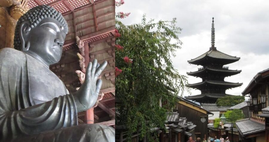 KYOTO-NARA: Giant Buddha Deer Pagoda "Geisya" (Italian, full day) - Transportation and Timing