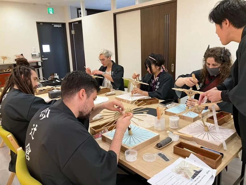 Kyoto: Traditional Mini Umbrella Making Workshop - A Step Into Japanese Craftsmanship