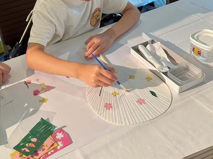 KyotoCreate Your Own Kyoto Hand Fan workshop - What to Expect During the Workshop